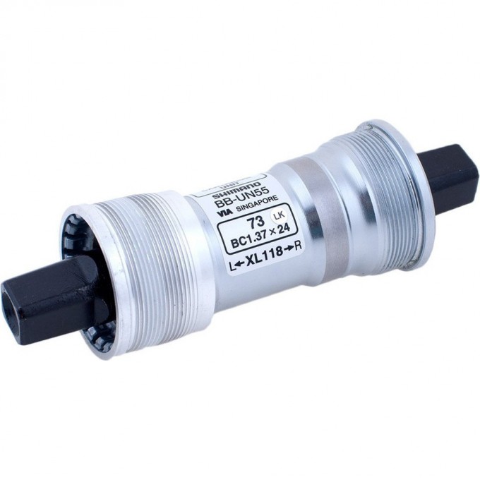 Каретка SHIMANO UN55, 73/118мм, без болтов EBBUN55C18