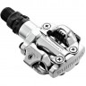 Педали SHIMANO M520, с шипами, серебристый EPDM520S
