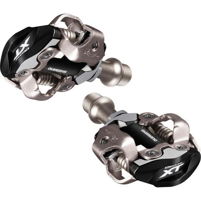 Педали SHIMANO XT, M8000, SPD, С ШИПАМИ SM-SH51 EPDM8000