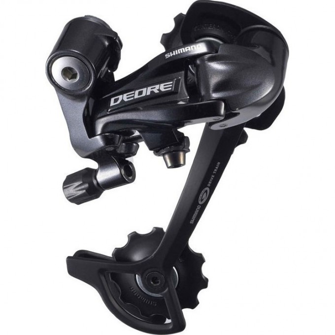 Переключатель задний SHIMANO DEORE, M591, SGS, 9 скоростей, черный IRDM591SGSL