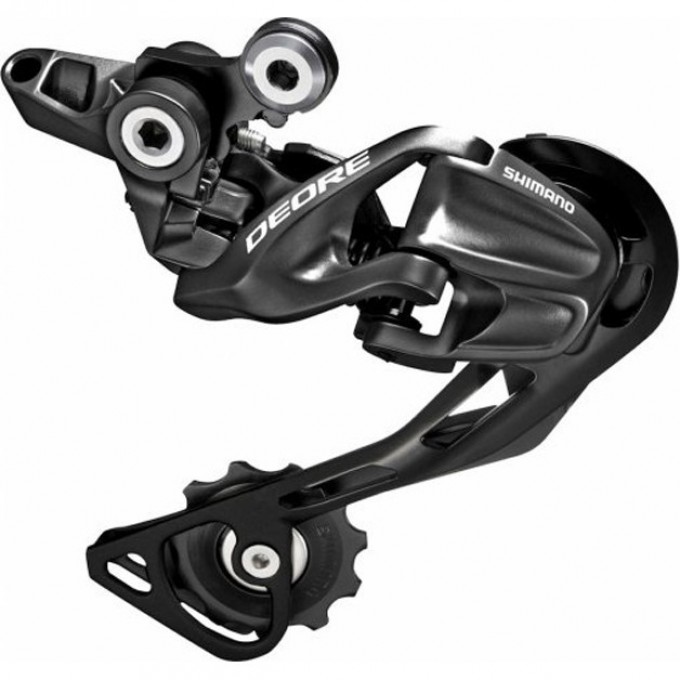 Переключатель задний SHIMANO DEORE, M610, SGS, 10 СК., ЦВ. ЧЕРН. IRDM610SGSL