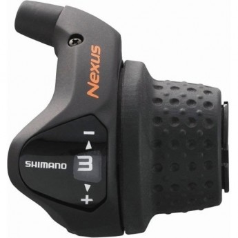 Шифтер SHIMANO NEXUS, 3S41E, REVO, 3 скорости, трос+оплетка (1800мм), SM-BC06