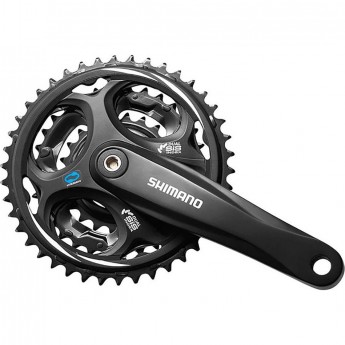 Система SHIMANO ALTUS, M311, 170мм, квадрат, 48/38/28T, черный