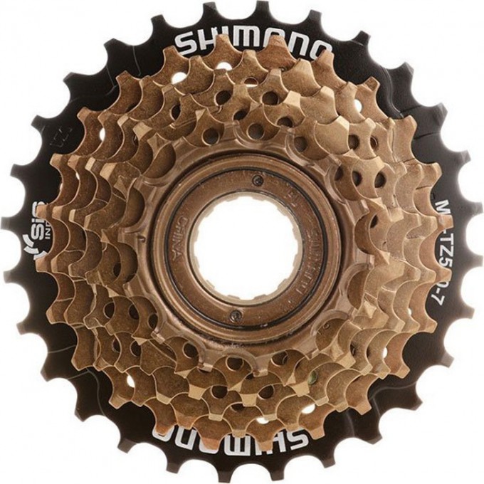 Трещотка SHIMANO TZ500, 7 скоростей, 14-28, с защитой, без упаковки AMFTZ5007428CP