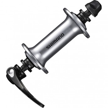 Втулка передняя SHIMANO SORA RS300, 32 отверстия, QR 129 мм, серебристый