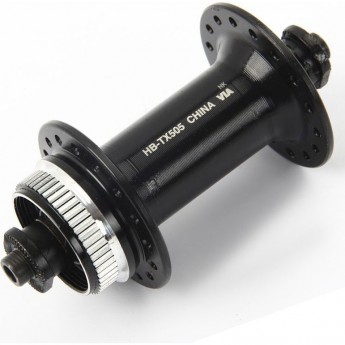 Втулка передняя SHIMANO TOURNEY TX505, 36 отверстий, QR, C.LOCK, без кожуха, черный