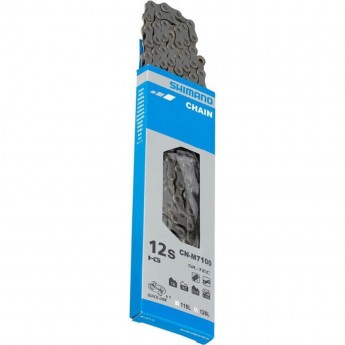 Цепь SHIMANO SLX M7100, ДЛЯ МТВ, 11/12 СК, 126 ЗВ, С ЗАМ.