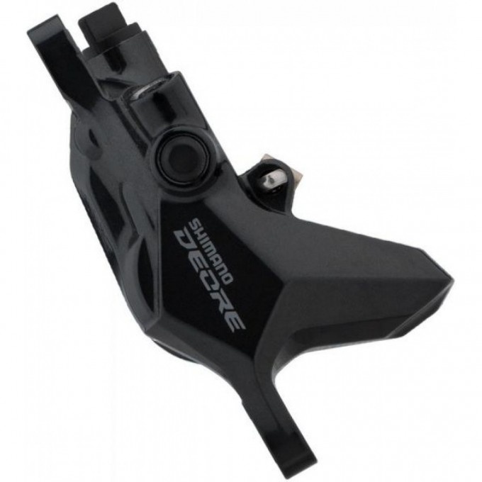 Калипер гидравлический SHIMANO M6100, post mount, полимерные колодки G03S без кулера, без адаптера EBRM6100MPRX