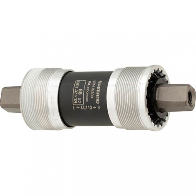 Каретка SHIMANO UN300, 68/117.5мм, без болтов, индивидуальная упаковка EBBUN300B17X