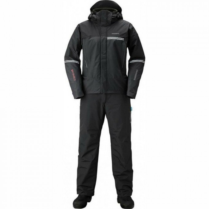 Костюм утеплённый SHIMANO RB-025S черный, размер 3XL 5YRB025S1A
