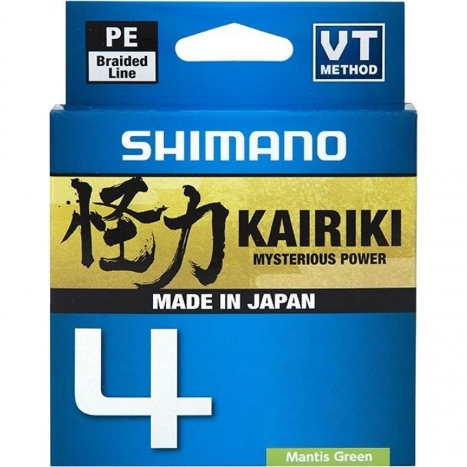 Леска плетёная SHIMANO KAIRIKI 4 PE 150 м разноцветная 0.20 мм 13.8 кг LDM54TE2020015M