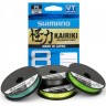 Леска плетёная SHIMANO KAIRIKI 8 PE 150м зеленая 0.230 мм 22.5 кг 59WPLA58R07