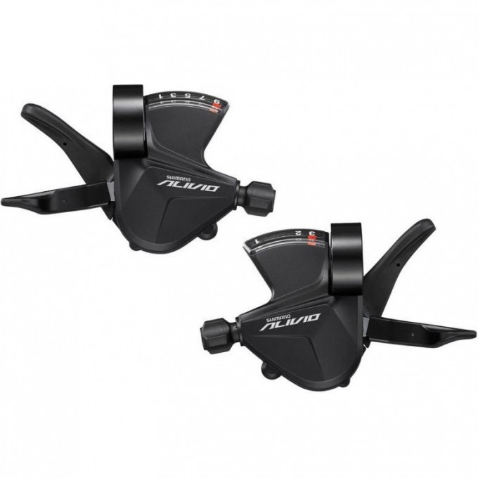 Шифтер SHIMANO ACERA, M3100, левый/правый, 3x9 скоростей, тросы.+оплетка ESLM31003PA