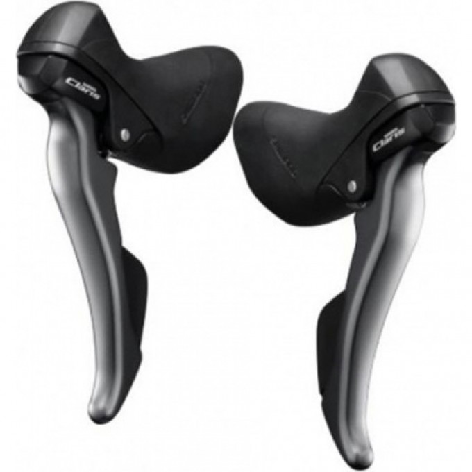 Шифтер/Тормозная ручка SHIMANO CLARIS, R2000, 2X8 скоростей, трос+оплетка ESTR2000DPA