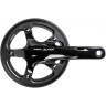 Система SHIMANO ALFINE, S501, 170 мм, интегрированный вал, 45T с кареткой, защита одинарная, черный EFCS501CB5C1L