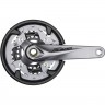 Система SHIMANO ALIVIO, M4050, 9 скоростей, 175 мм, интегрированный вал, с защитой, 40/30/22T EFCM4050EX002C