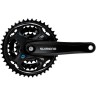 Система SHIMANO ALTUS M311, 170 мм, квадрат, 42/32/22T, черный EFCM311C222XL