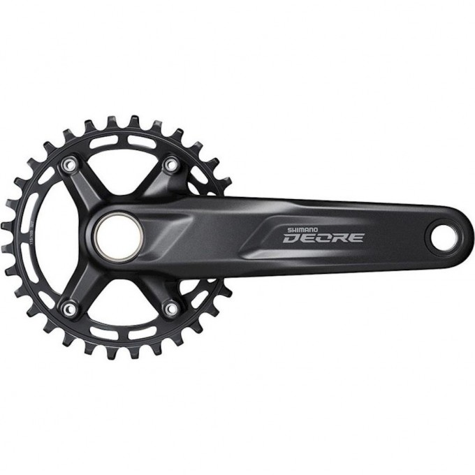 Система SHIMANO DEORE M5100-1 для 1x10/11 скоростей, 175мм, интегрированный вал, 32T без каретки, для CL:52мм EFCM51001EXA2