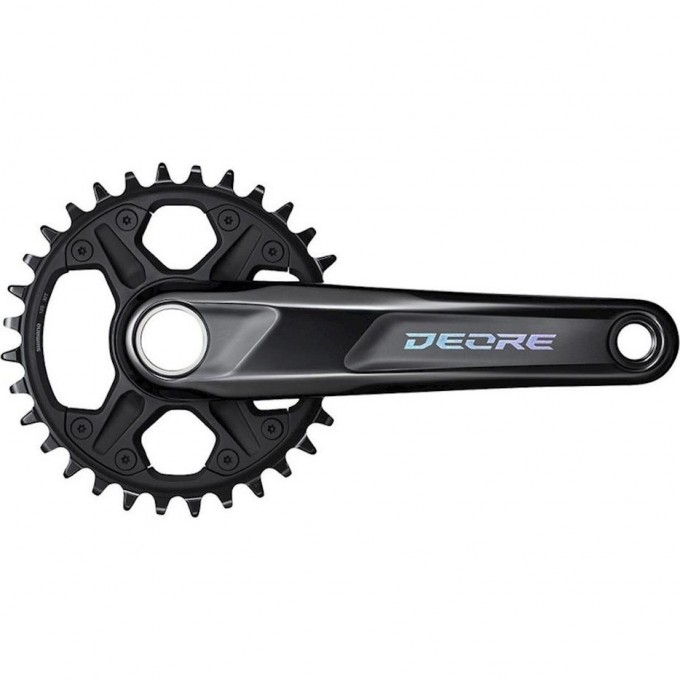 Система SHIMANO DEORE M6130-1, для 1x12 скоростей, 175мм, интегрированный вал, 32T без каретки, для CL:56.5мм EFCM61301EXA2