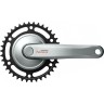 Система SHIMANO NEXUS, C6000, 170 мм, 38T, серебристый, без упаковки AFCC6000C8S
