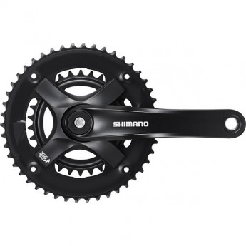Система SHIMANO TY501, 175 мм, для 2X7/8 скоростей, квадрат, 46/30