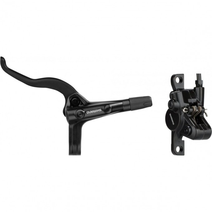 Тормоз дисковый SHIMANO BL-MT401 (правый)/BR-MT420(задний), полимерные колодки, 1700мм EMT401EKGRXRA170