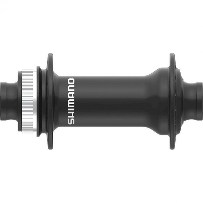 Втулка передняя SHIMANO MT410, 32 отверстий, Center Lock, под ось 15мм(без оси), OLD 100мм, черный EHBMT410B