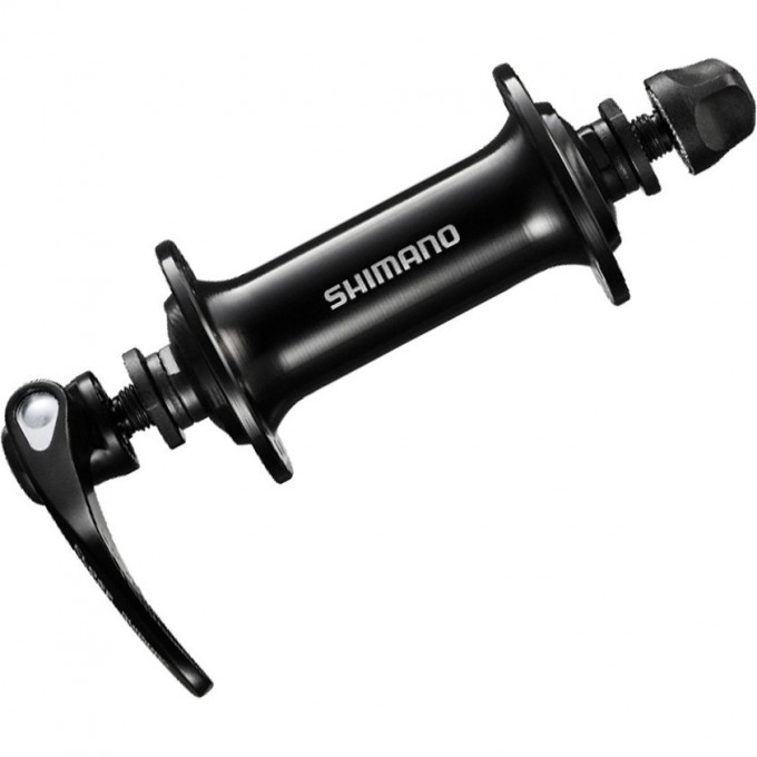 Втулка передняя SHIMANO RS300, 36 отверстие, QR 129мм, черный EHBRS300ABL