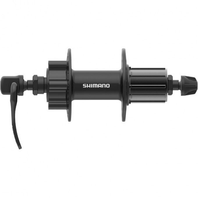 Втулка задняя SHIMANO TX506, 32 отерстийв, 8/9/10 скоростей, 6-болт, QR 166мм, черный Old 135мм EFHTX506BZA