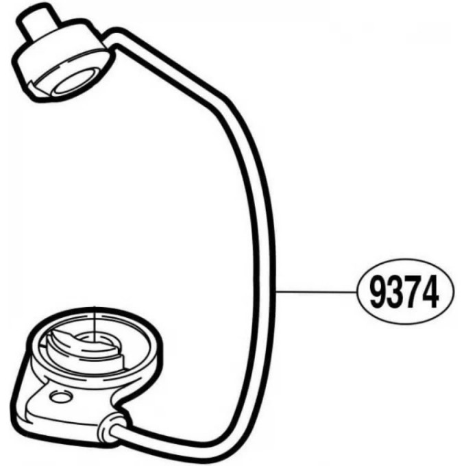 Запчасть для катушки SHIMANO BAIL ARM дуга лесоукладывателя RD13270
