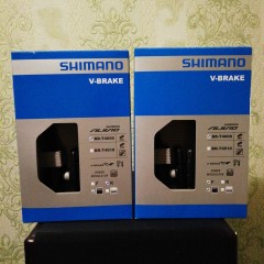 Тормоз v-br SHIMANO ALIVIO, T4000, задние, колодки S65T, черный